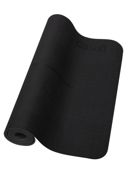 casall Yoga mat GRIP&CUSHION III in black