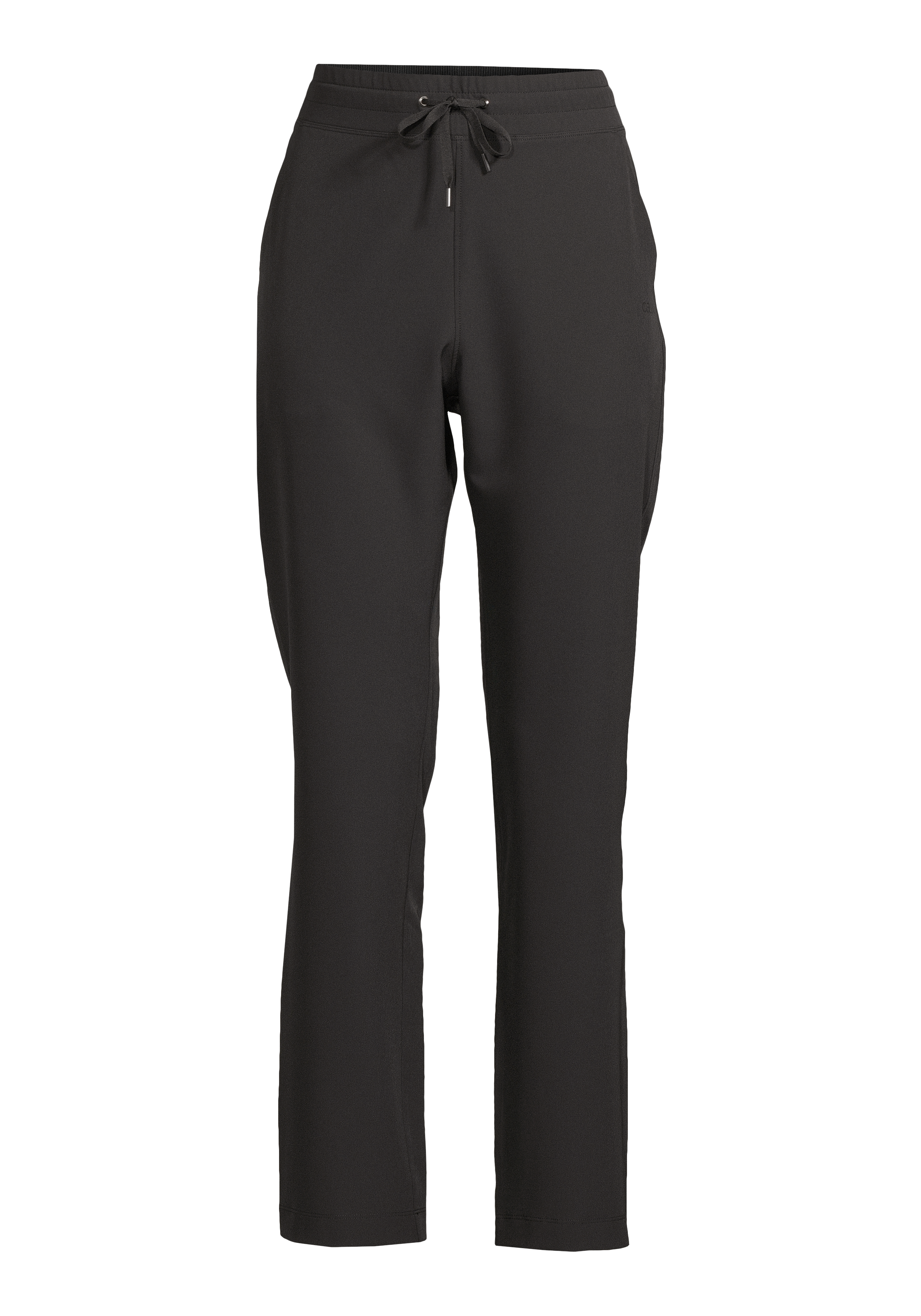 Ease High Waist Woven Pants - Black