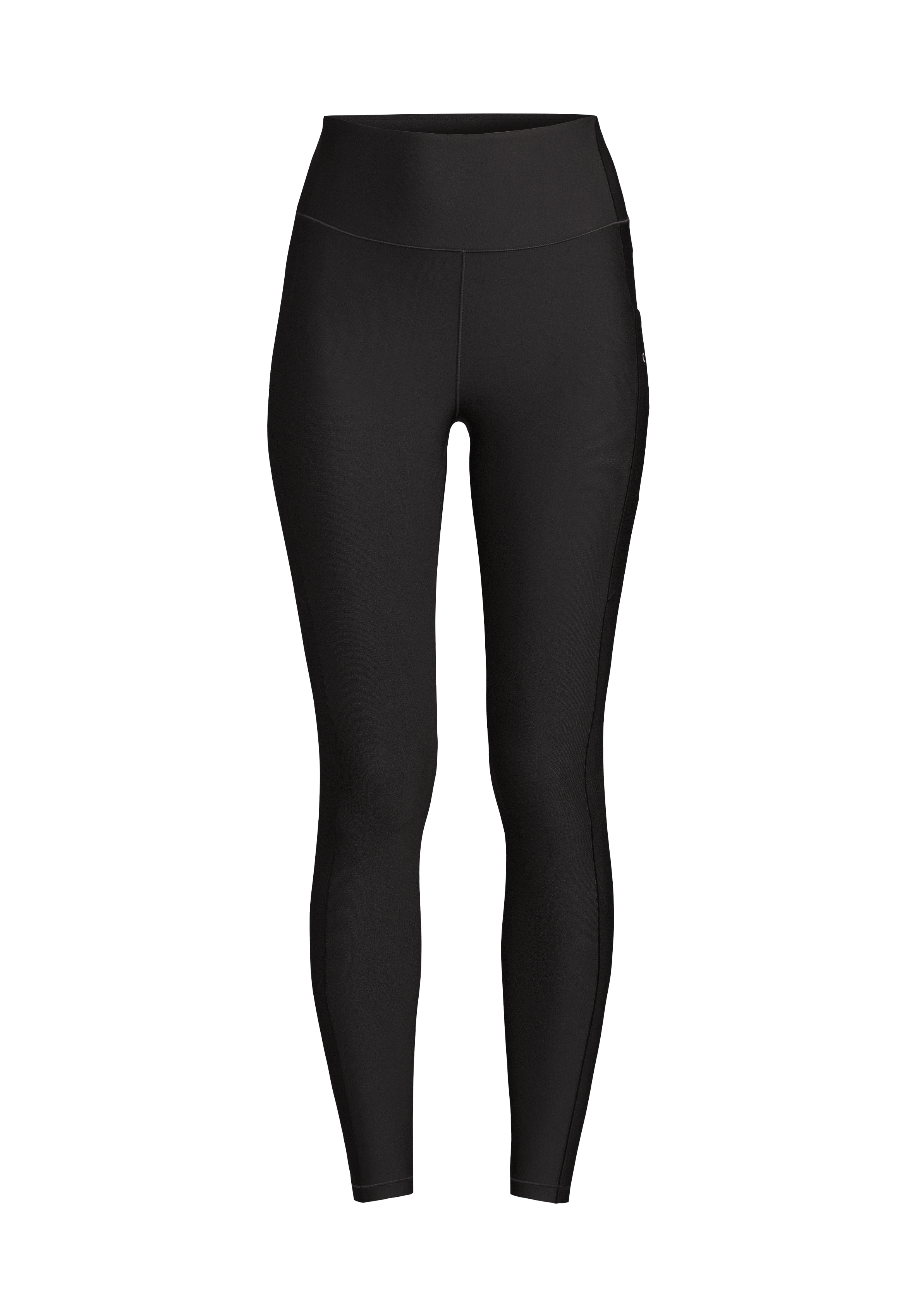 Pure Pocket High Waist Tights - Black