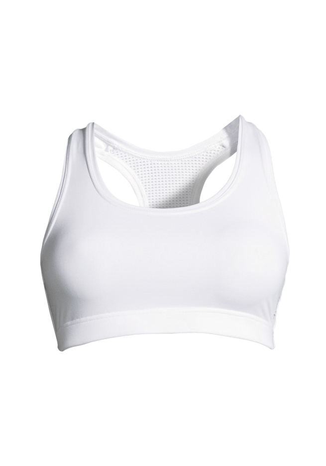 Oiselle Verrazano Sports Running Bra Size XS Black Gray White Made