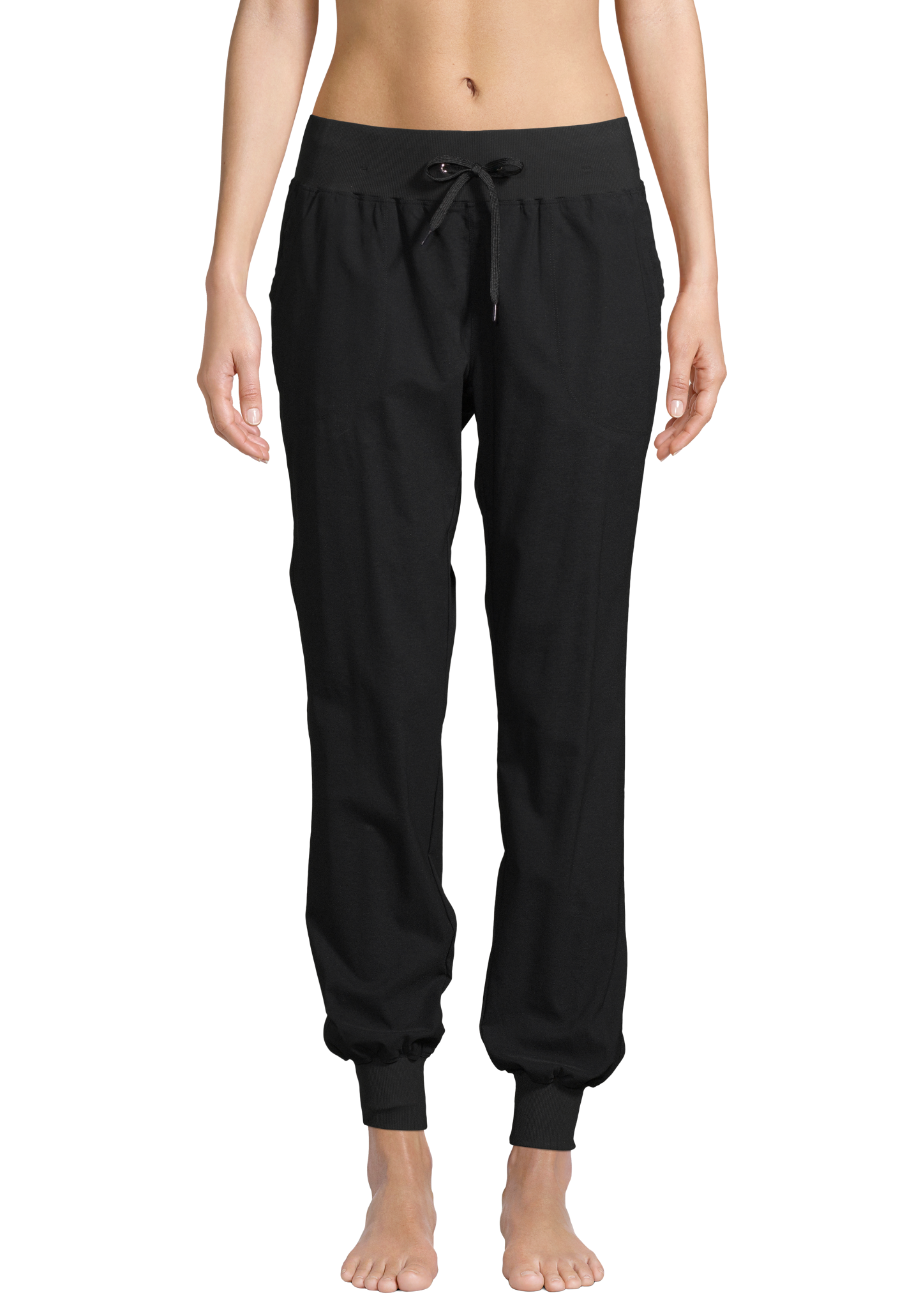 Comfort Woven Pants - Black