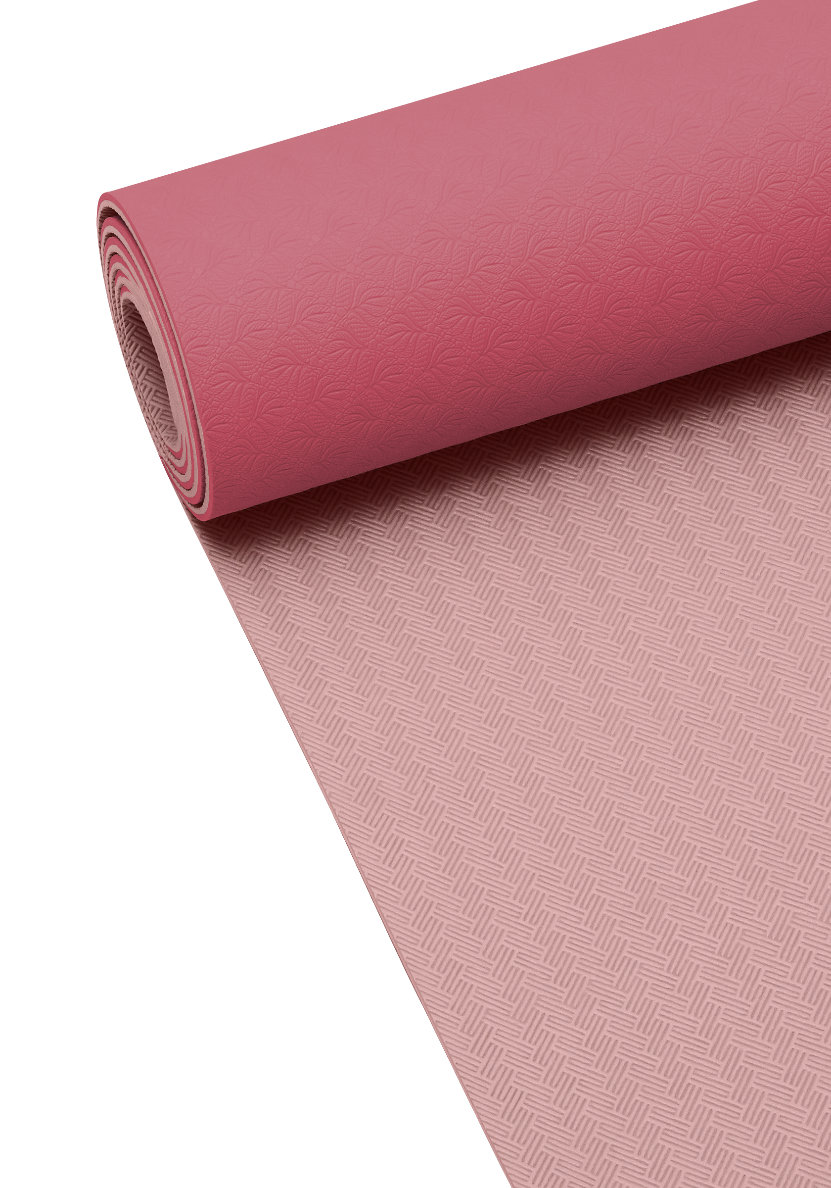 Pink Mandala NBR YOGA MAT, Thick yoga Mat size 6mm x 60cm x 190cm Long For  comfort.