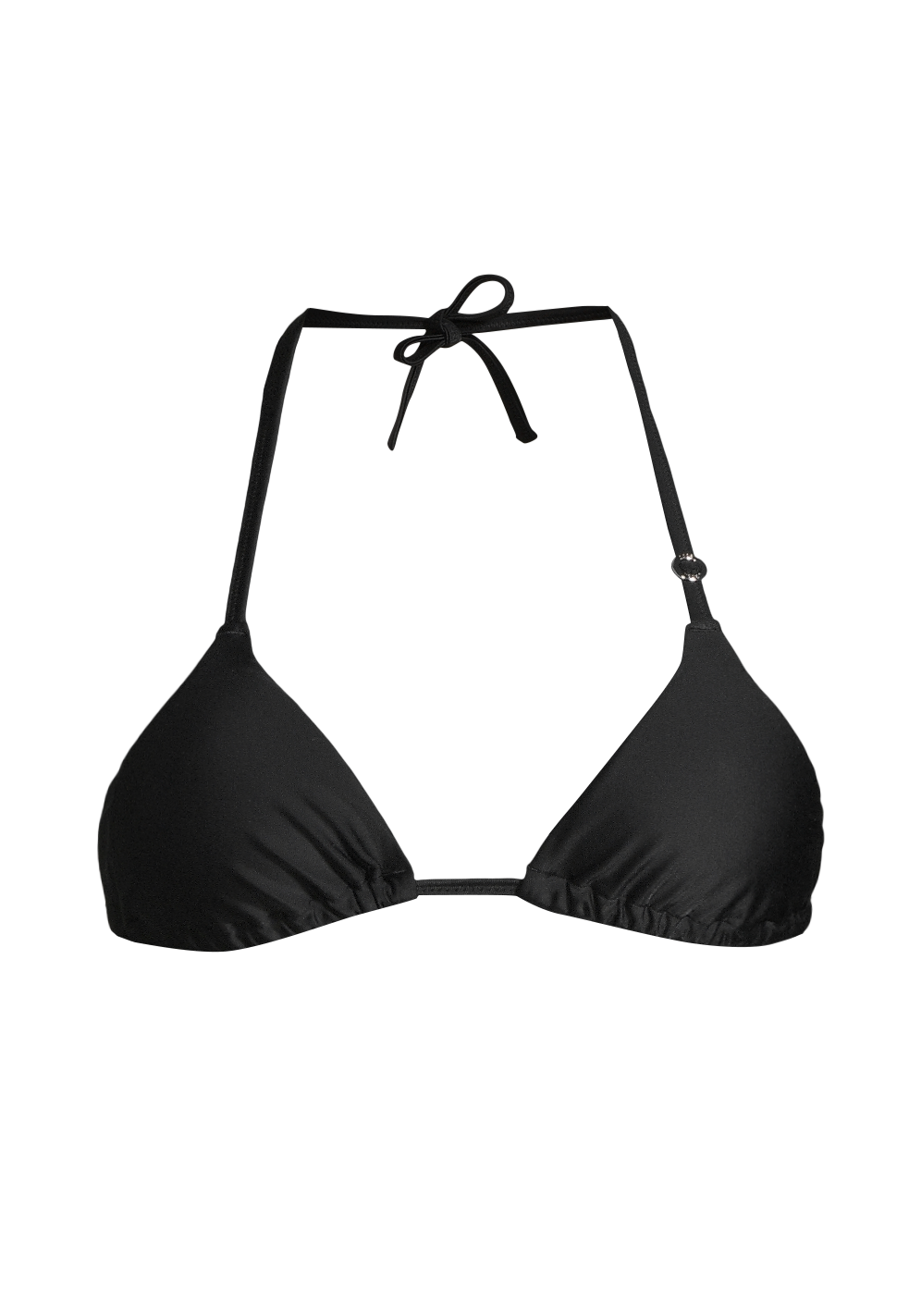 ubehag fremstille Udseende Triangle Bikini Top - Black | CASALL