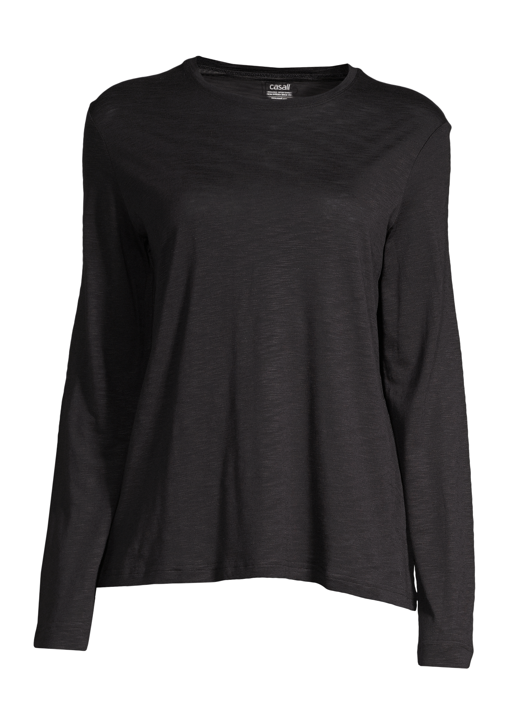 Soft Texture Long Sleeve - Black